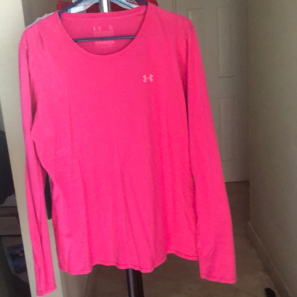 Under Armour Pink Long Sleeved TShirt